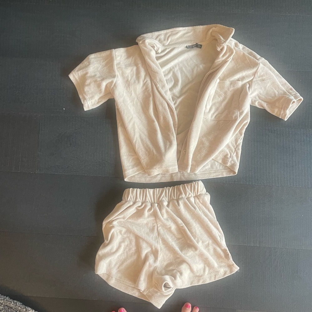 Nasty Gal Terri cloth bathing suit coverup